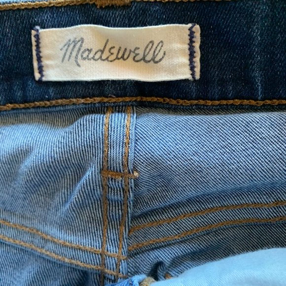 Madewell Women's 10" High-Rise Skinny Jeans in Danny Wash Size 24 G7391 ($135) - Picture 13 of 14